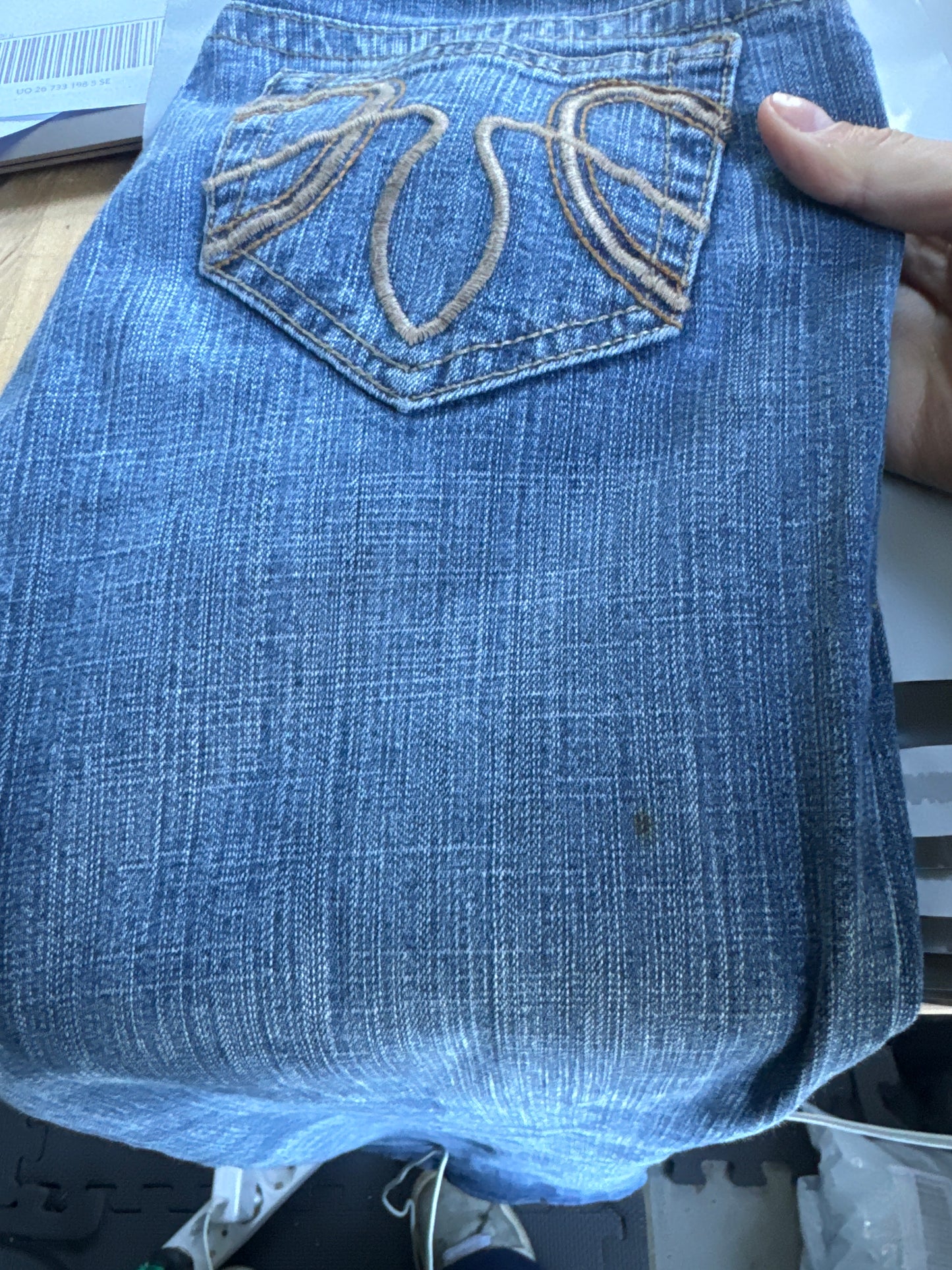 Lågmidjade jeans stl: XXS