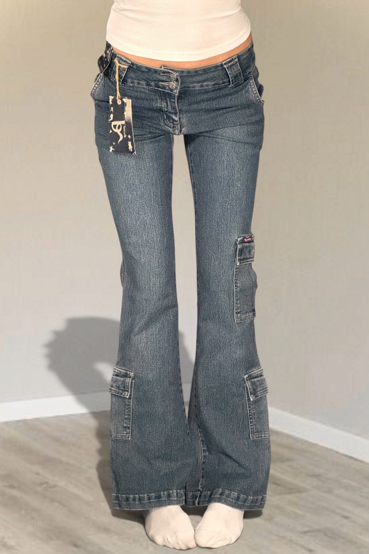 Lågmidjade jeans stl: XXS