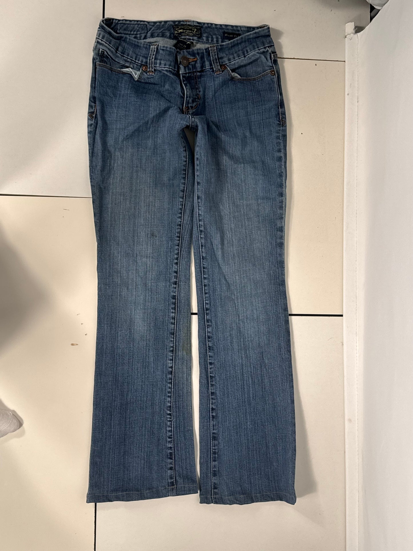 Lågmidjade jeans stl: XS