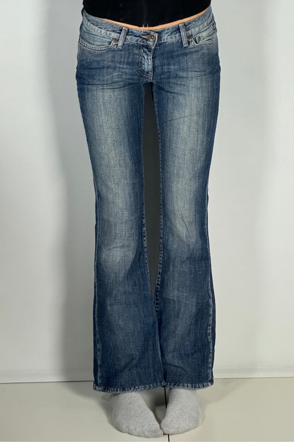 Lågmidjade jeans stl: XS
