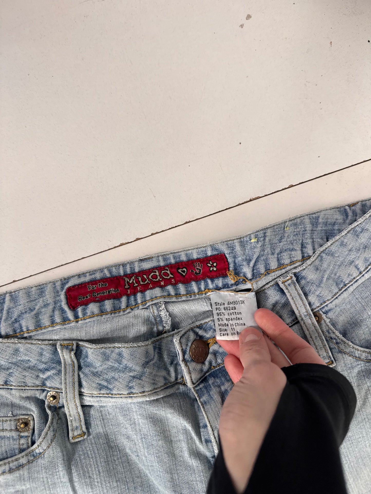 Lågmidjade jeans stl: M