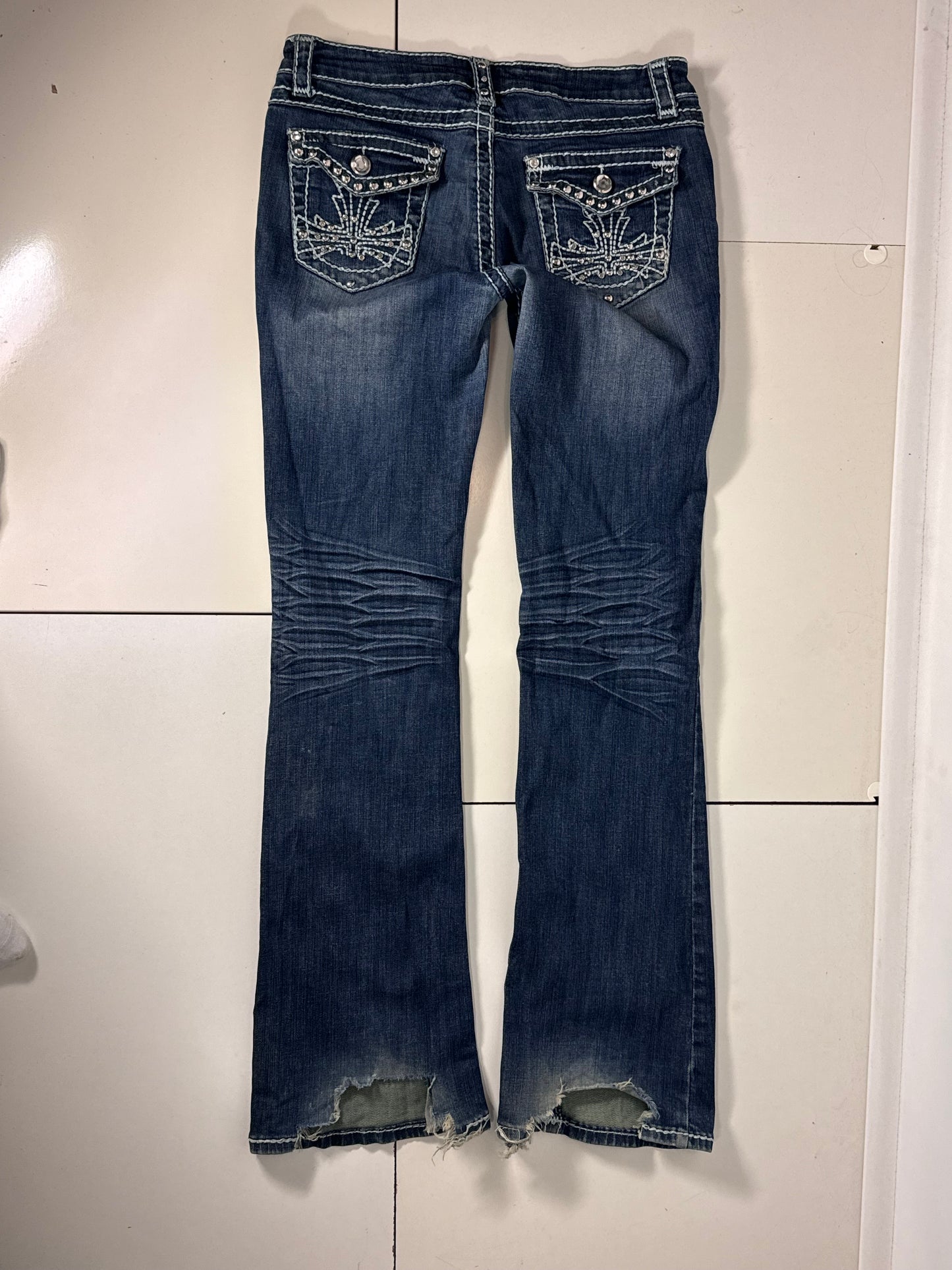 Lågmidjade jeans stl: M