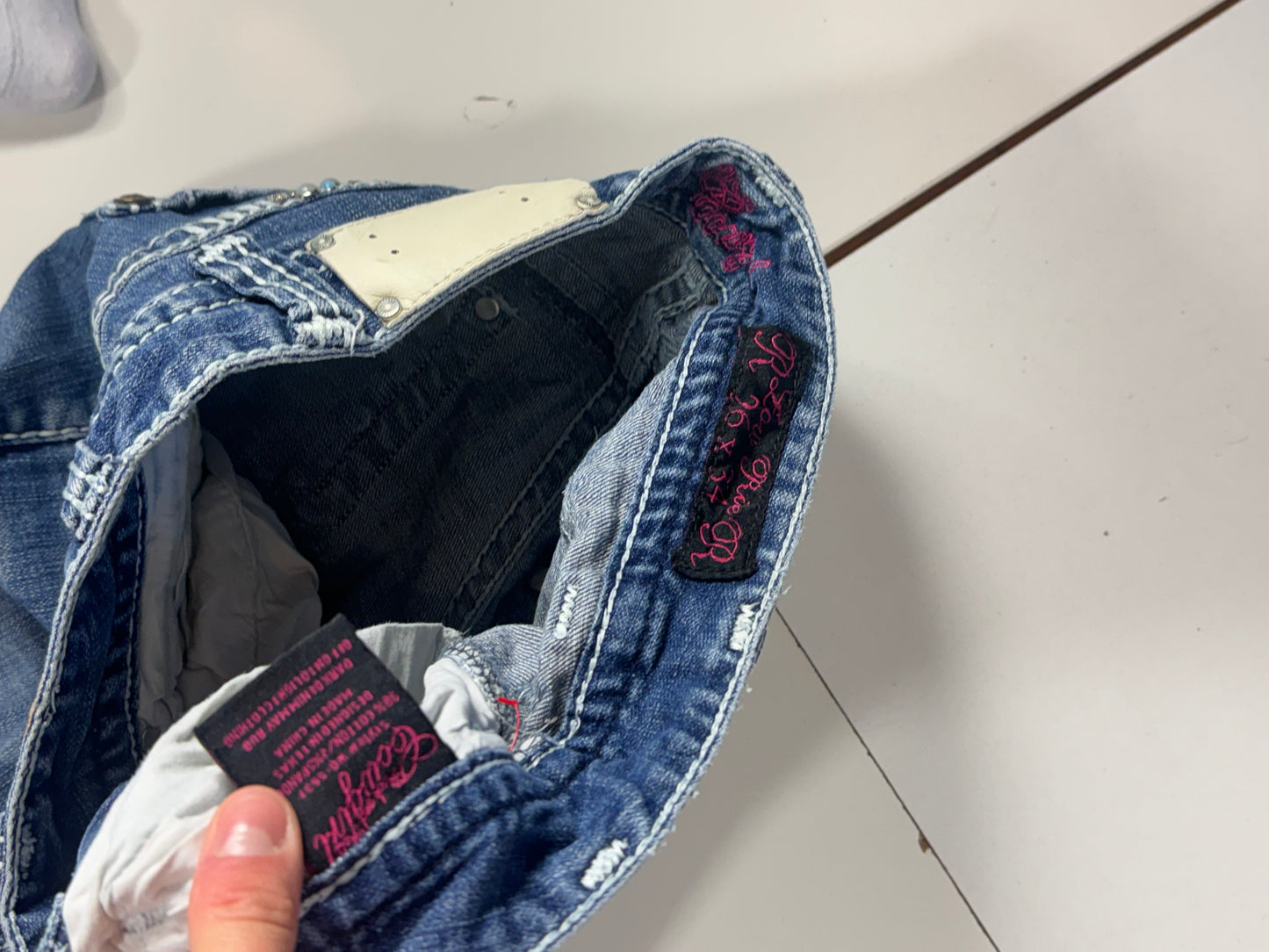 Lågmidjade jeans stl: XS
