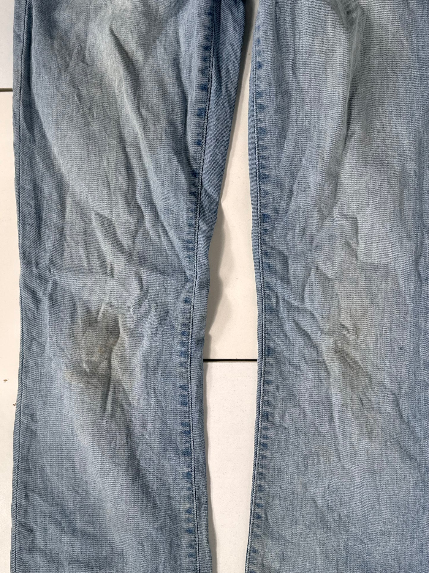 Utsvingte jeans str: S