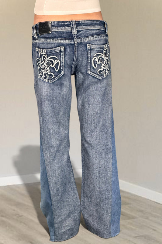 Lågmidjade jeans stl: M/L