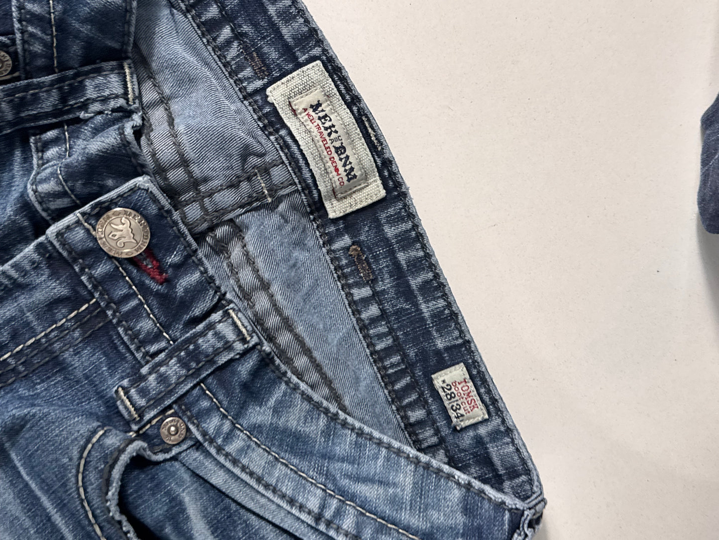 Lågmidjade jeans stl: S