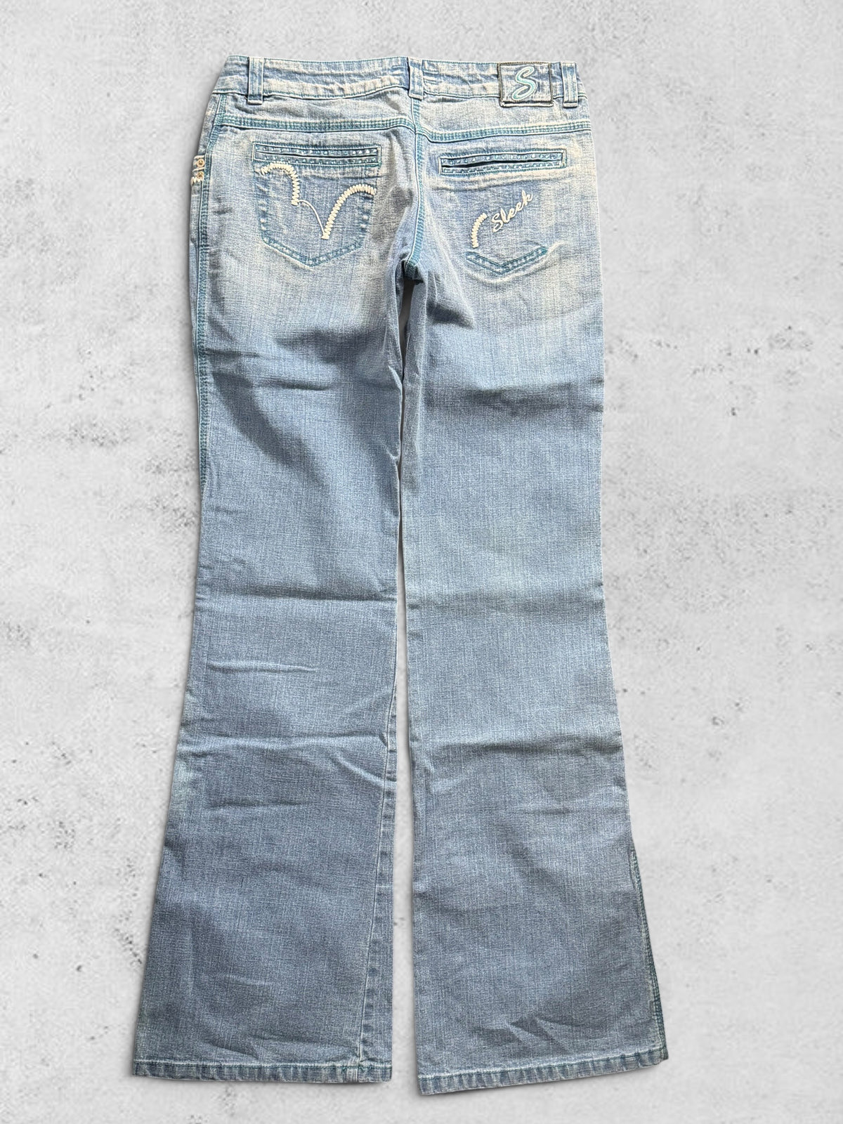 Lågmidjade jeans stl: S