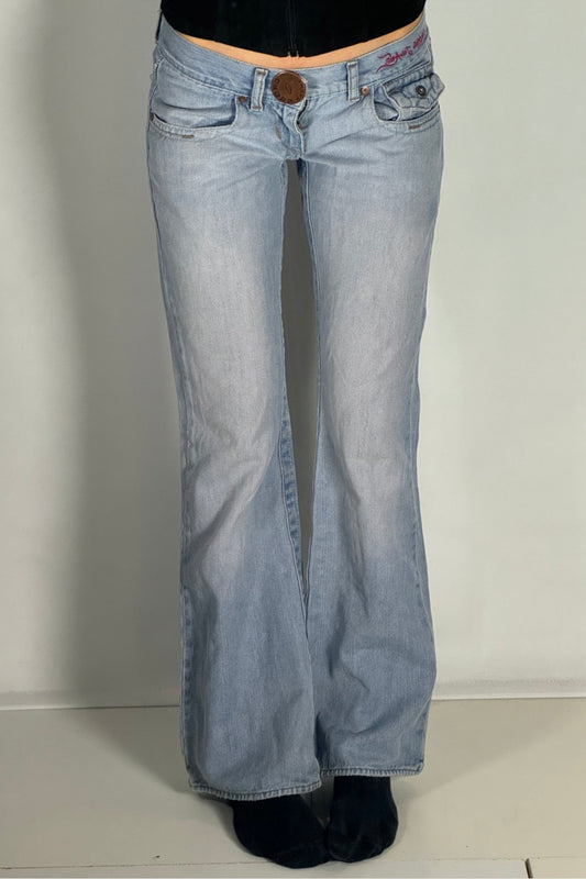 Lågmidjade jeans stl: S