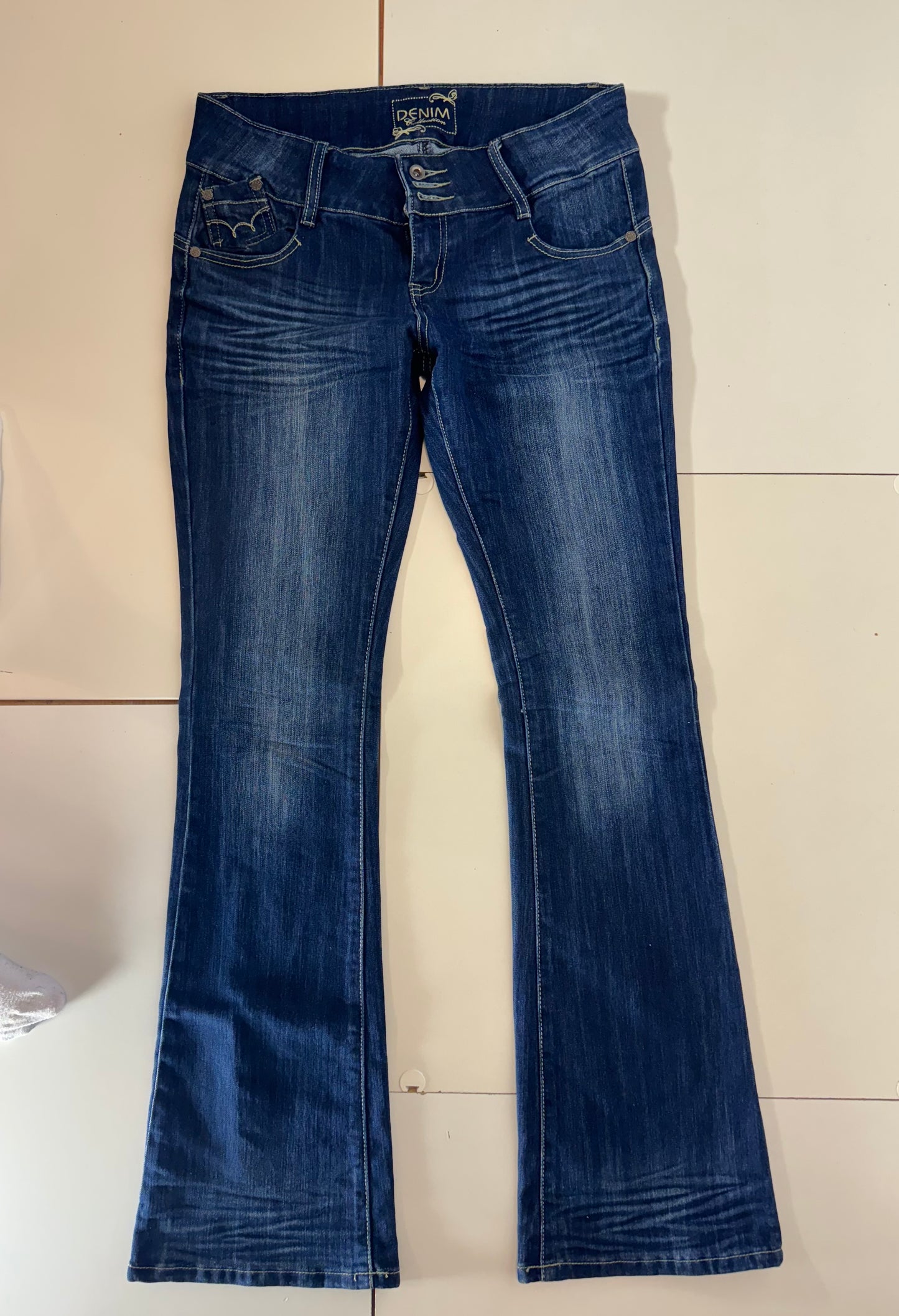 Lågmidjade jeans stl: M