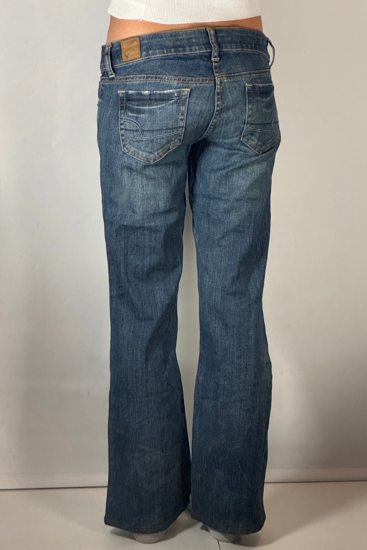 Lågmidjade jeans stl: S