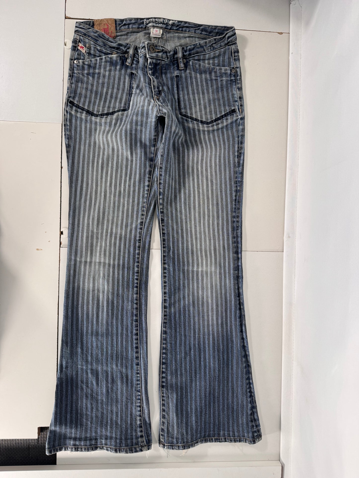 Lavtaljede jeans str: M