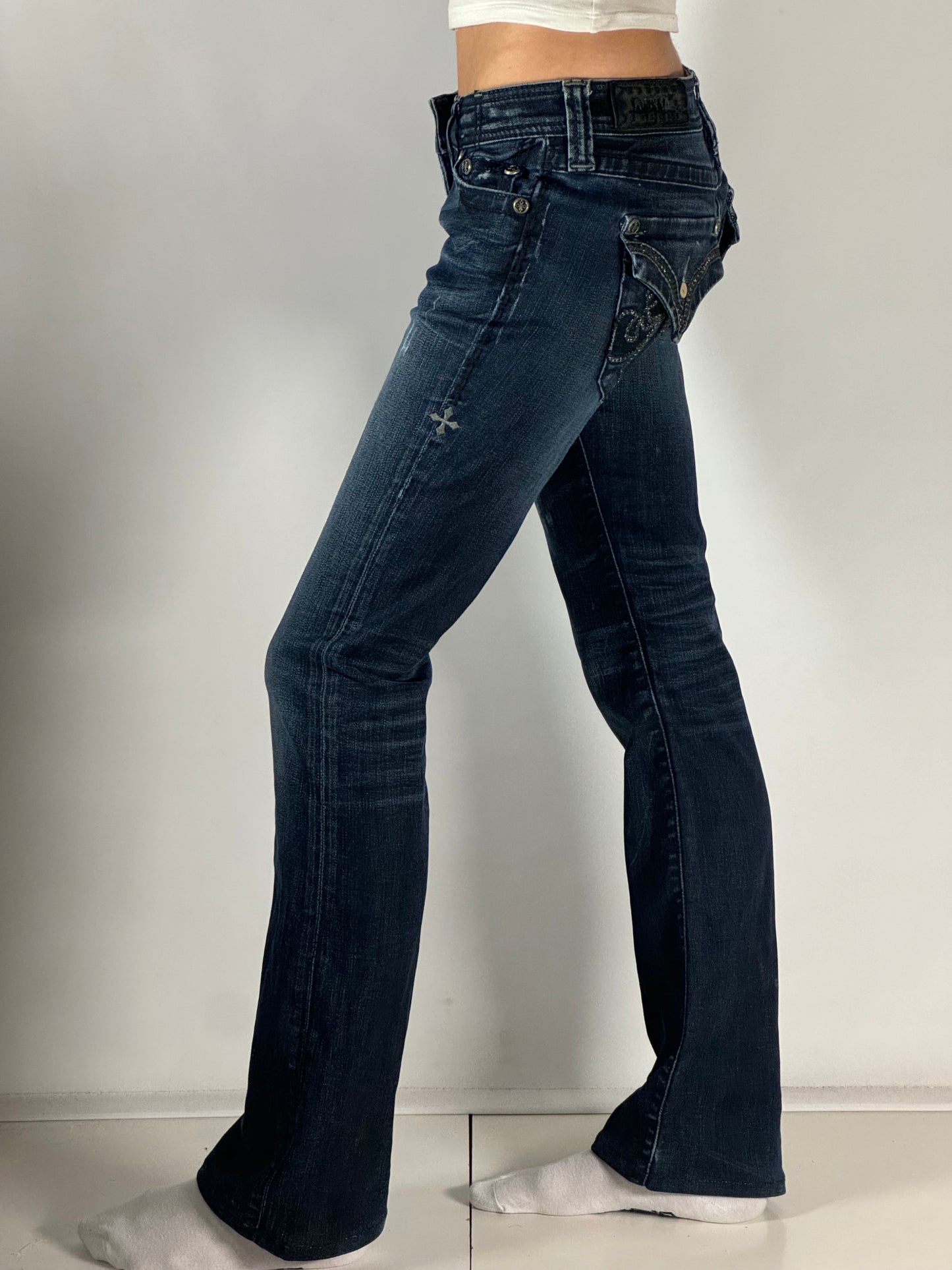 Lågmidjade jeans stl: XS