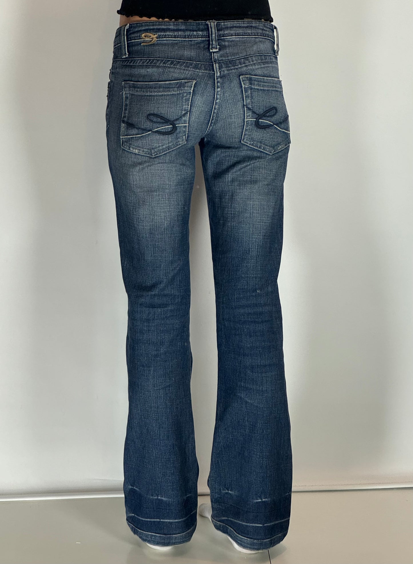 Lågmidjade jeans stl: S