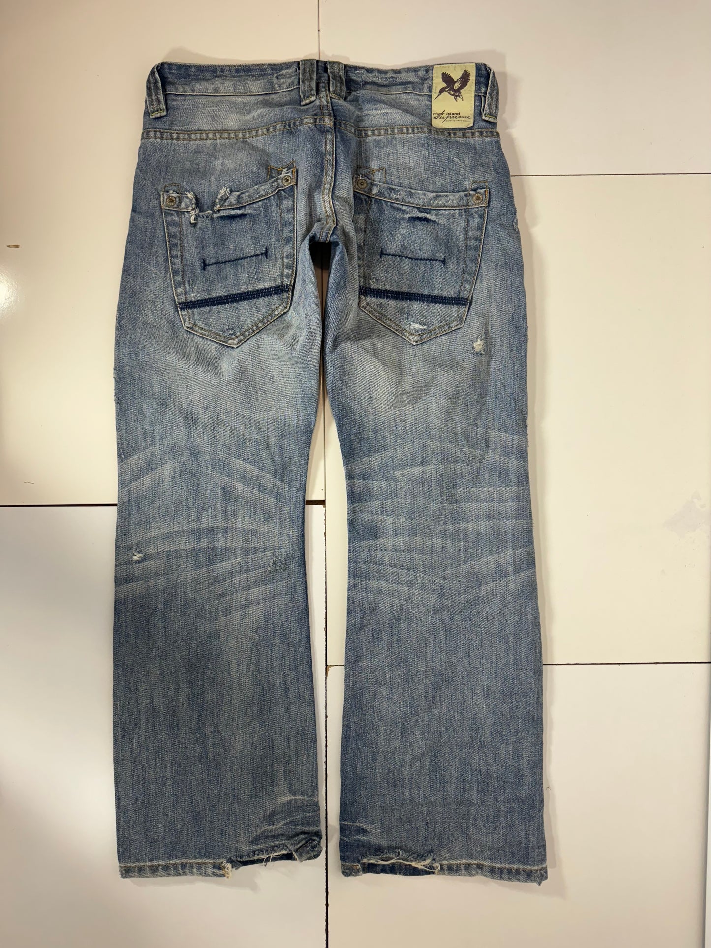 Lågmidjade jeans stl: S/M