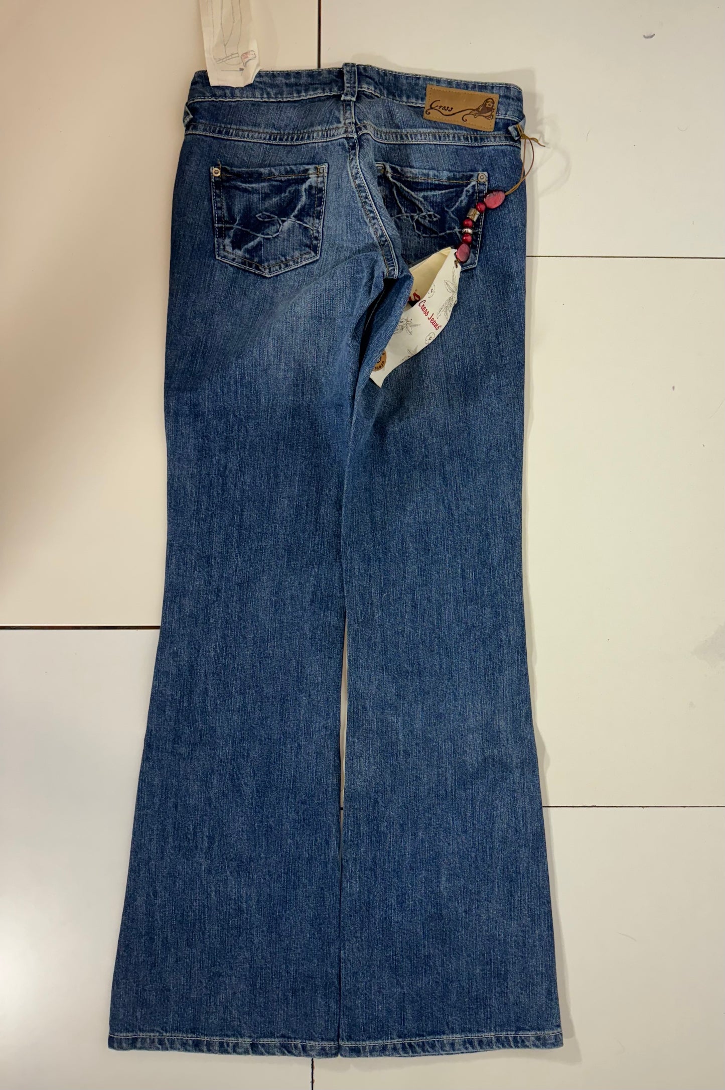 Lågmidjade jeans stl: XXS