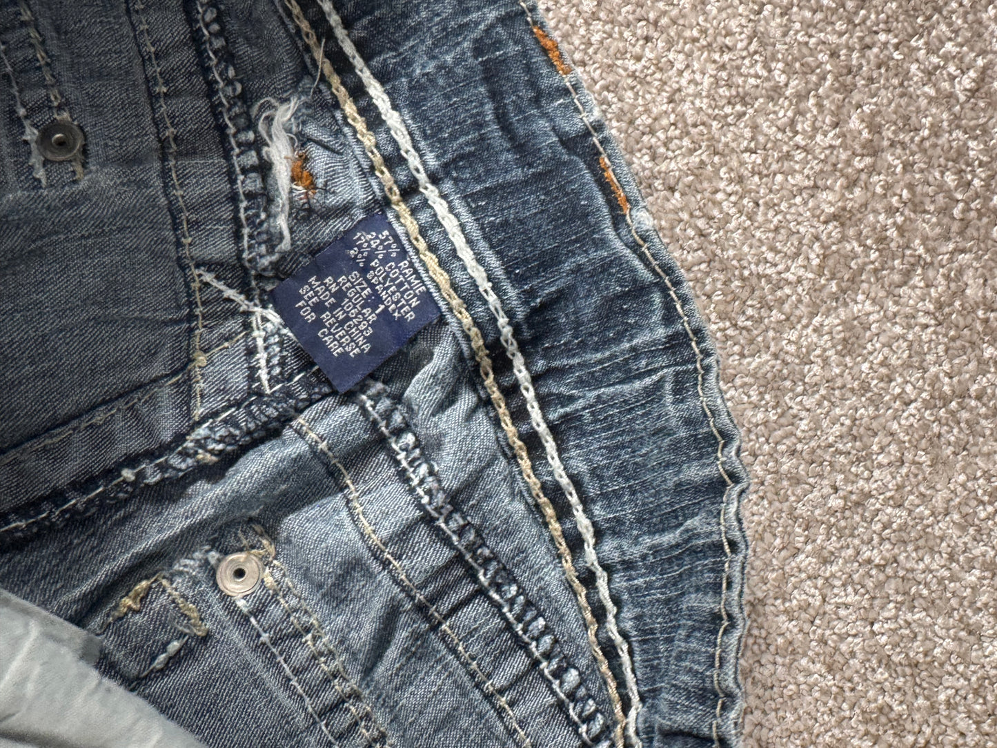 Lavtaljede jeans str: XS