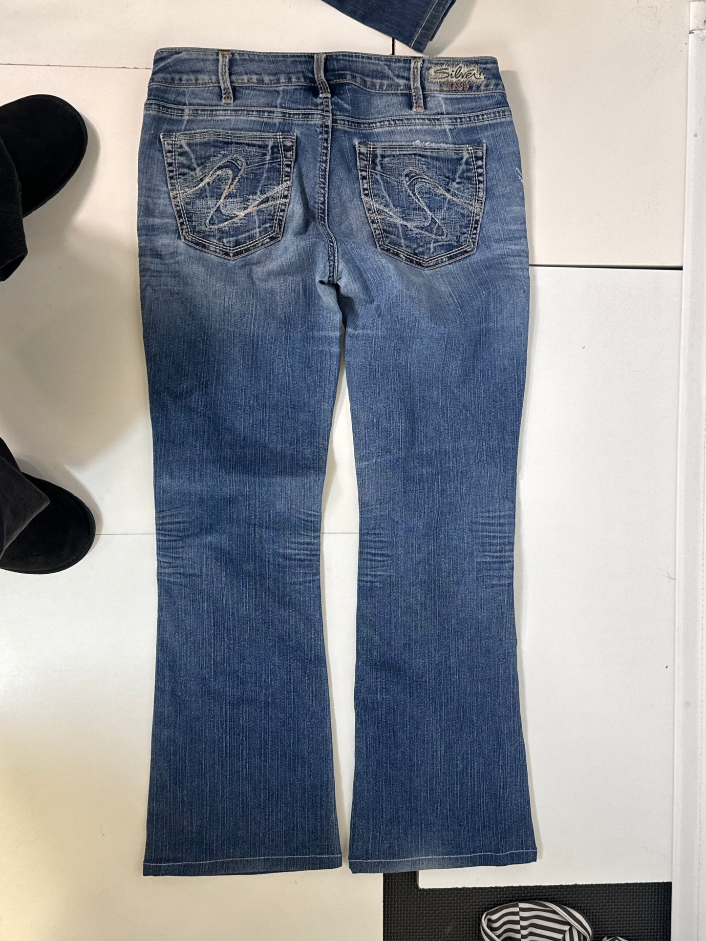 Lågmidjade jeans stl: M