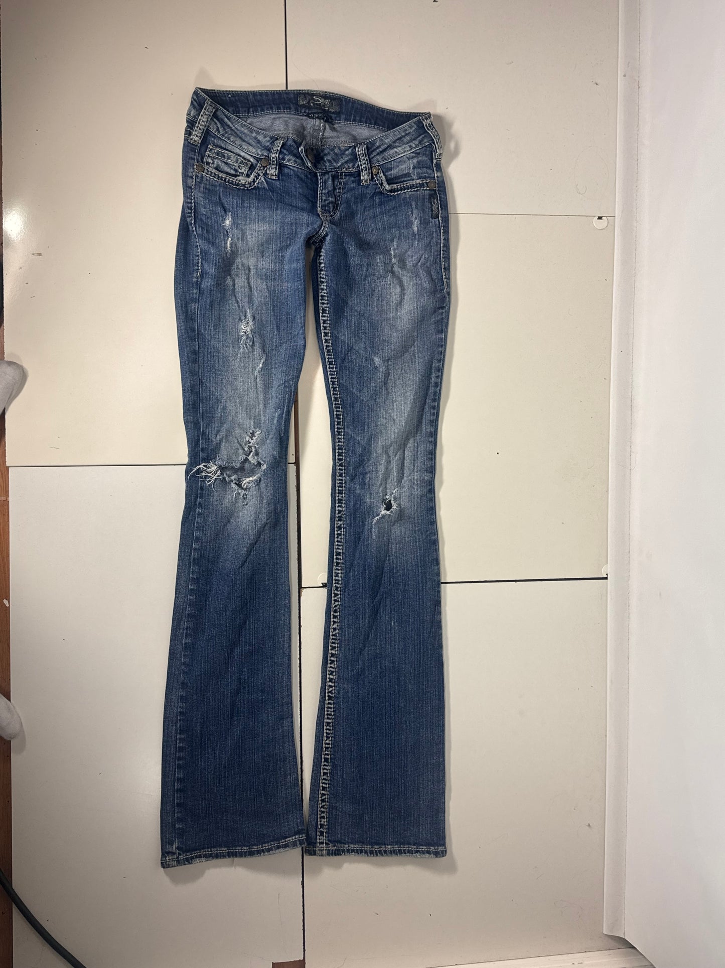 Lågmidjade jeans stl: XS