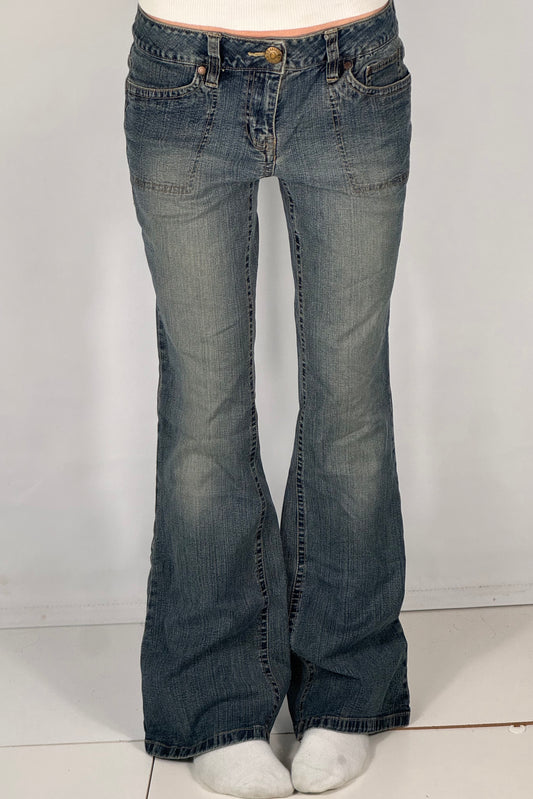 Lågmidjade jeans stl: S
