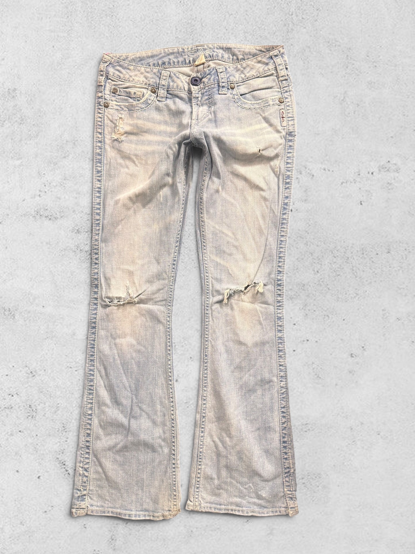 Lågmidjade jeans stl: S