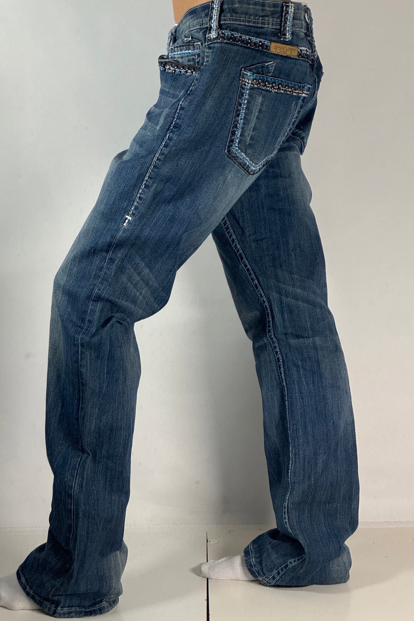 Lågmidjade jeans stl: