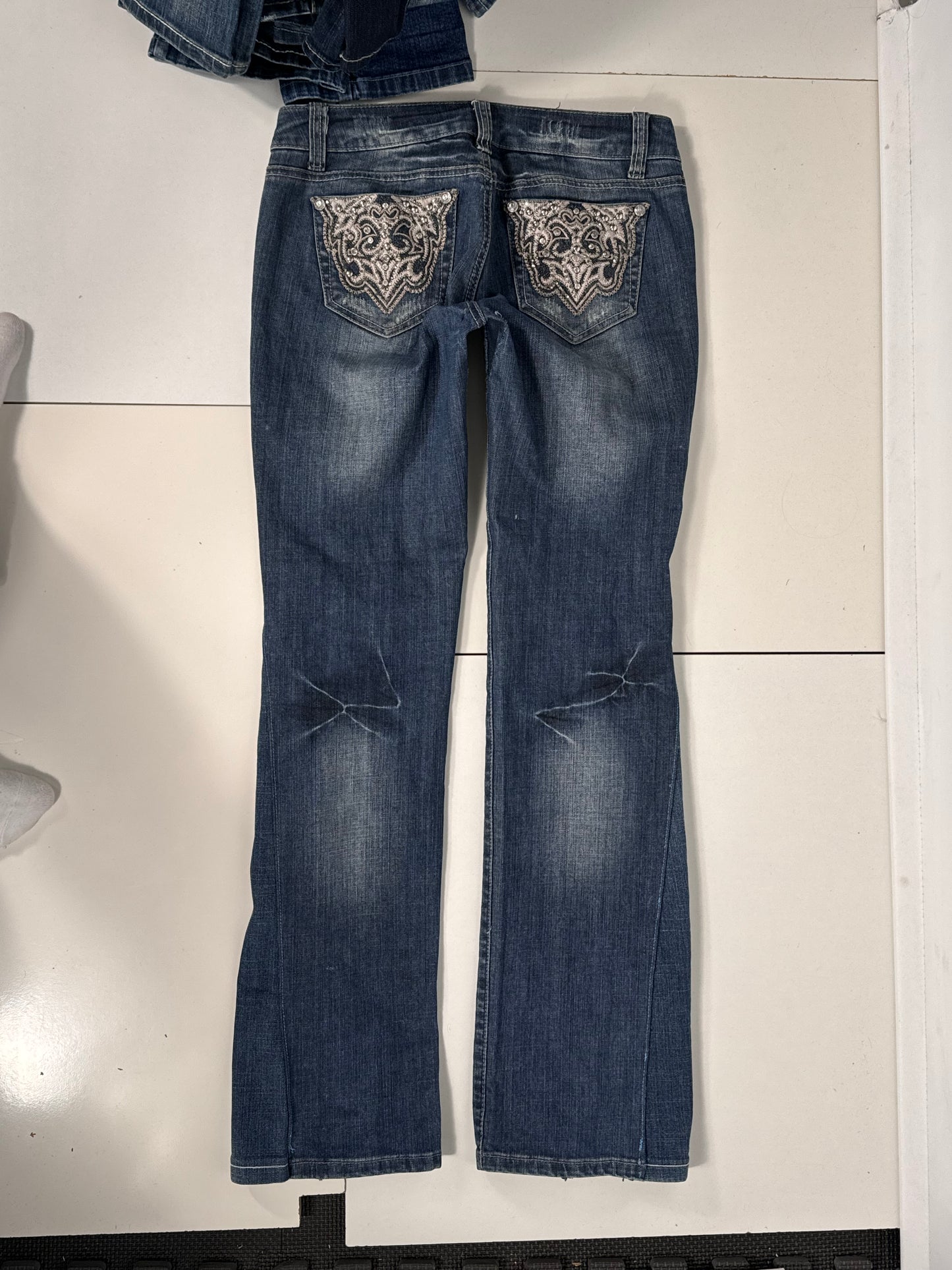 Lågmidjade jeans stl: XS