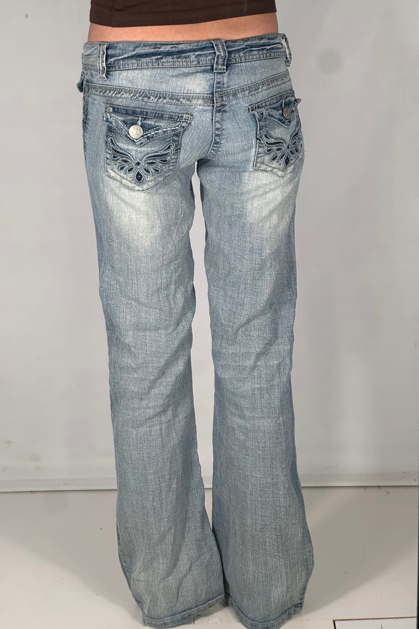 Lågmidjade jeans stl: XS/S