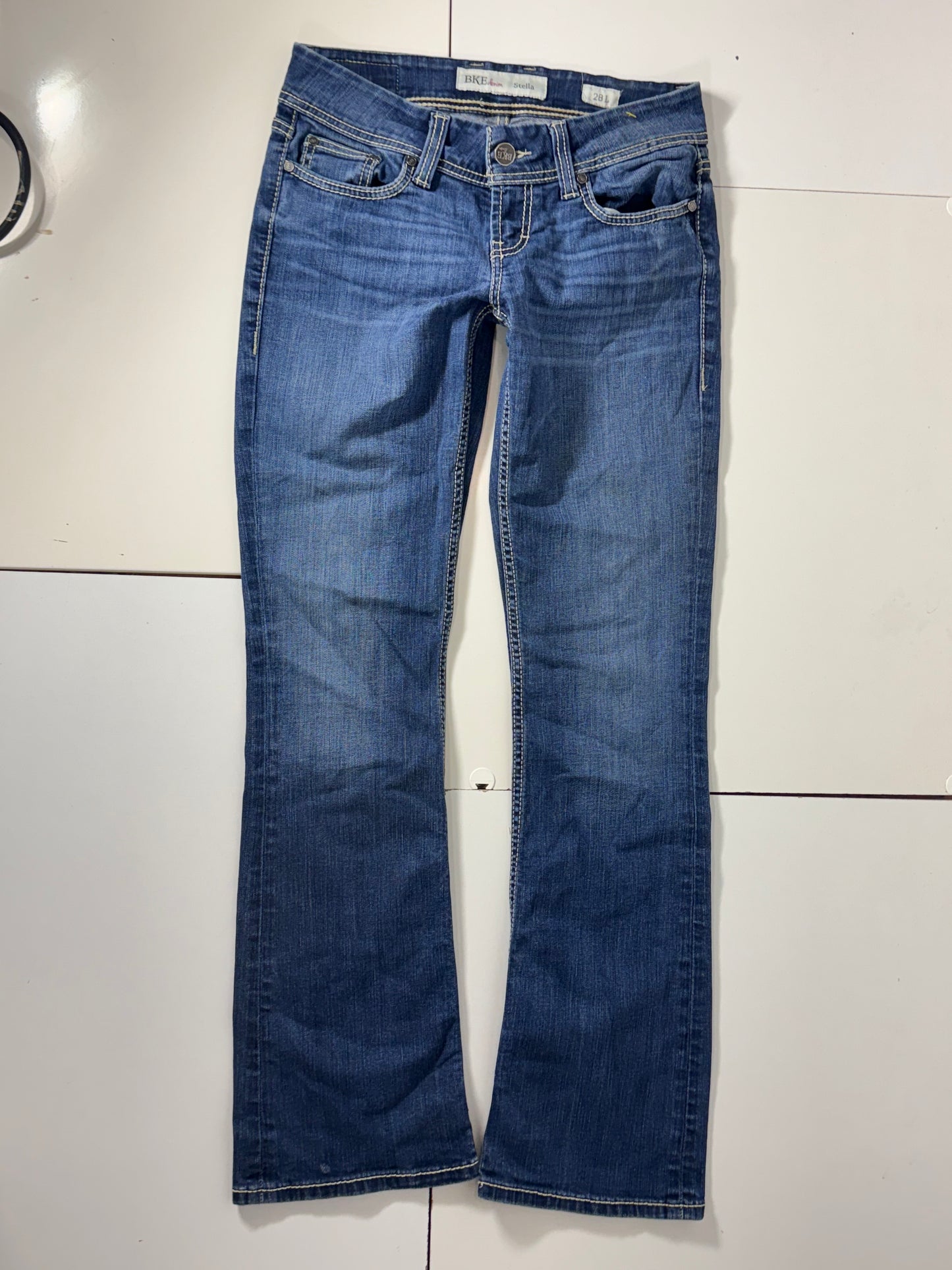 Lågmidjade jeans stl: S