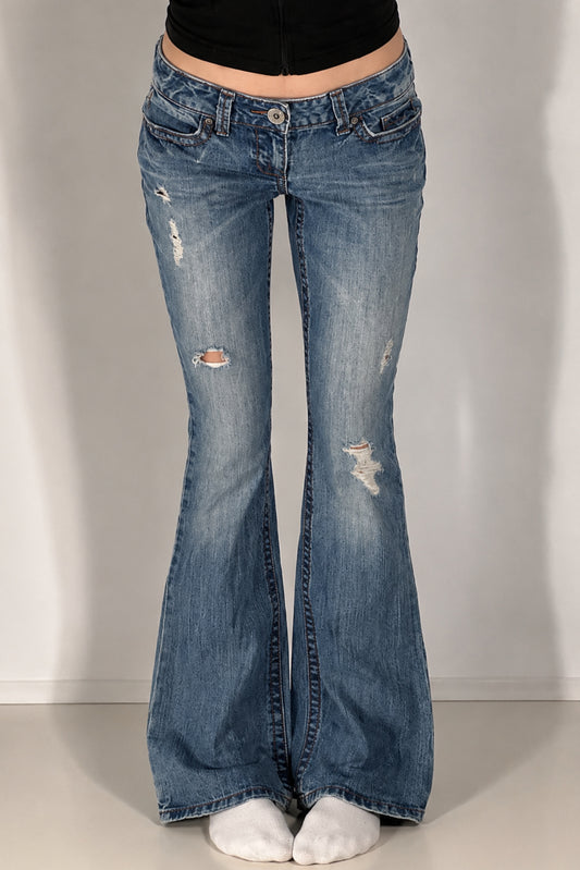 Lågmidjade jeans stl: S