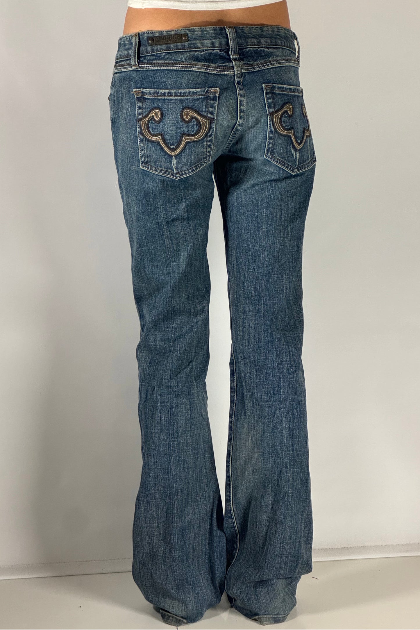 Lågmidjade jeans stl: S