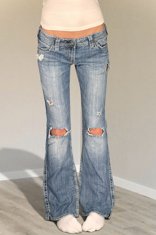 Lågmidjade jeans stl: S