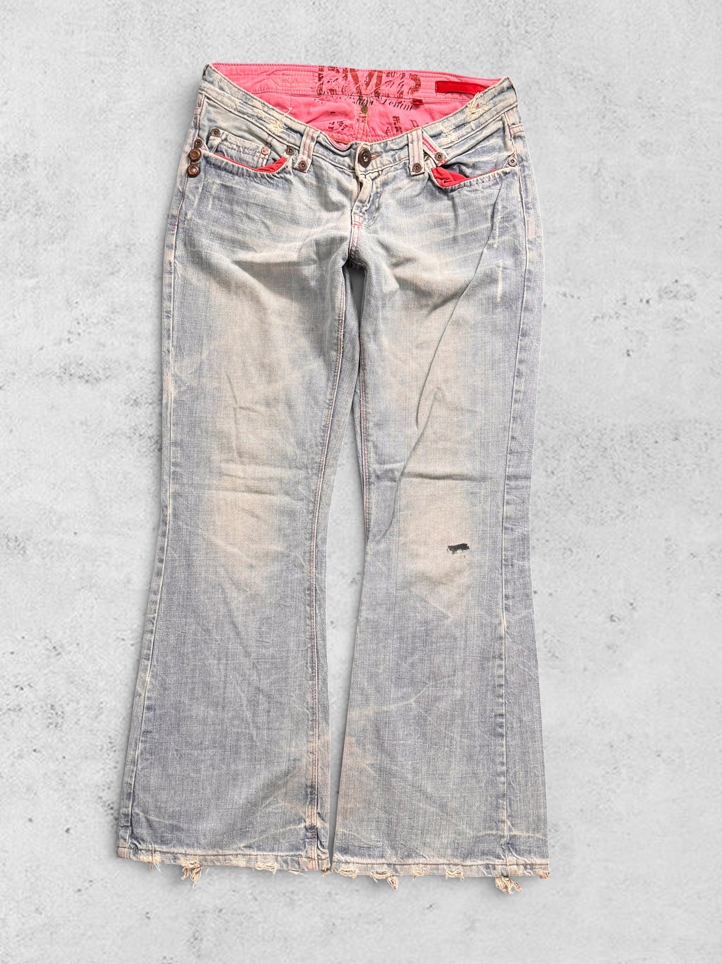 Lågmidjade jeans stl: M/L