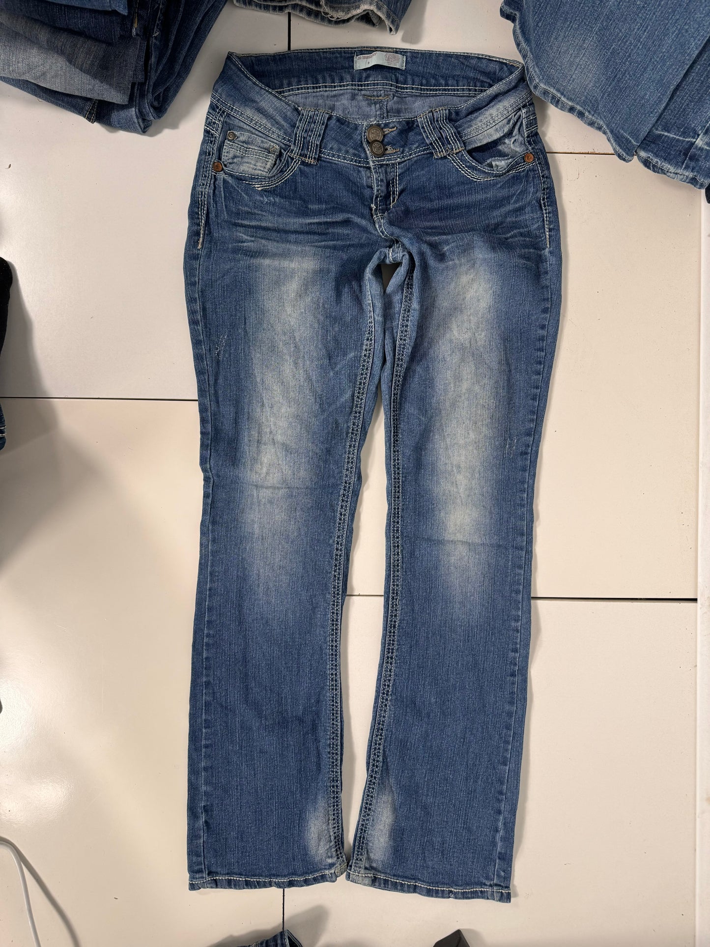 Lågmidjade jeans stl: S