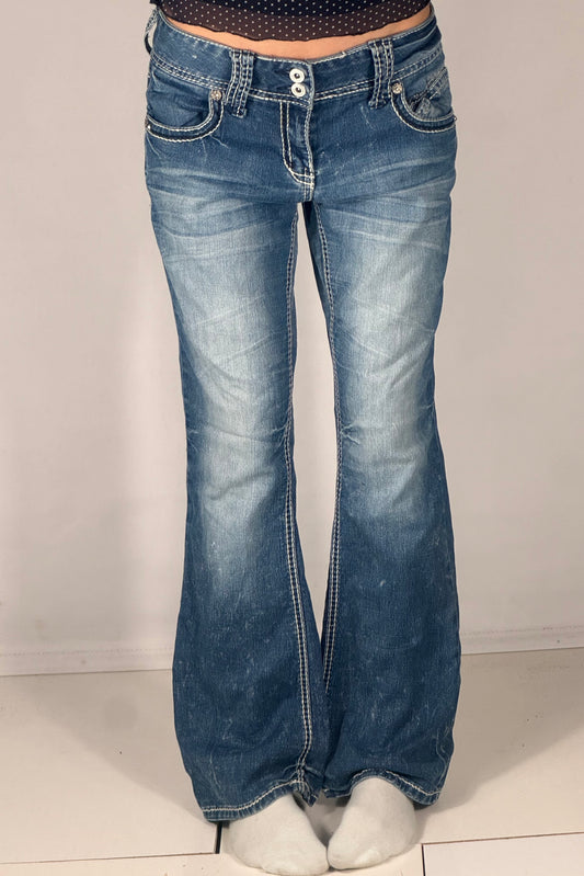 Lågmidjade jeans stl: L