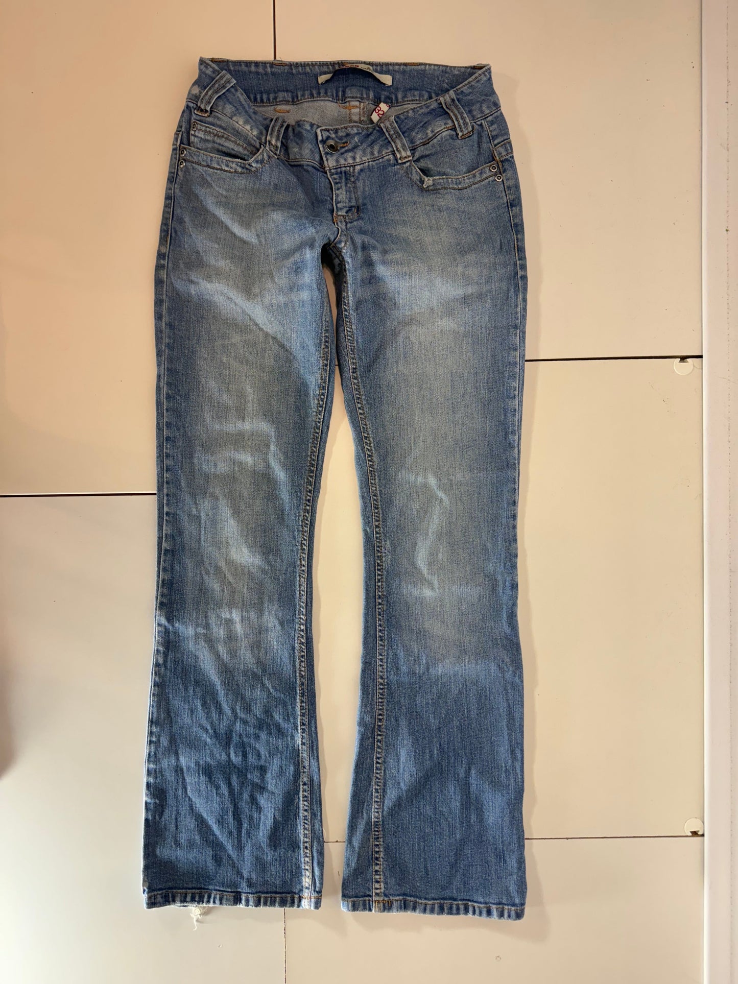 Lågmidjade jeans stl: S