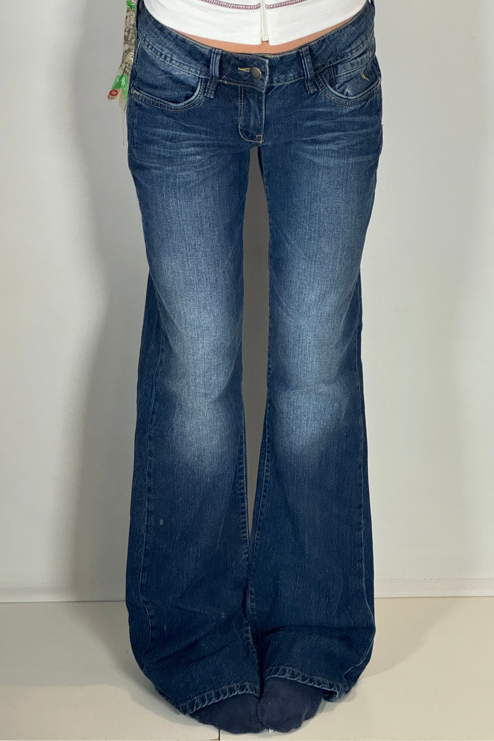 Lågmidjade jeans stl: S