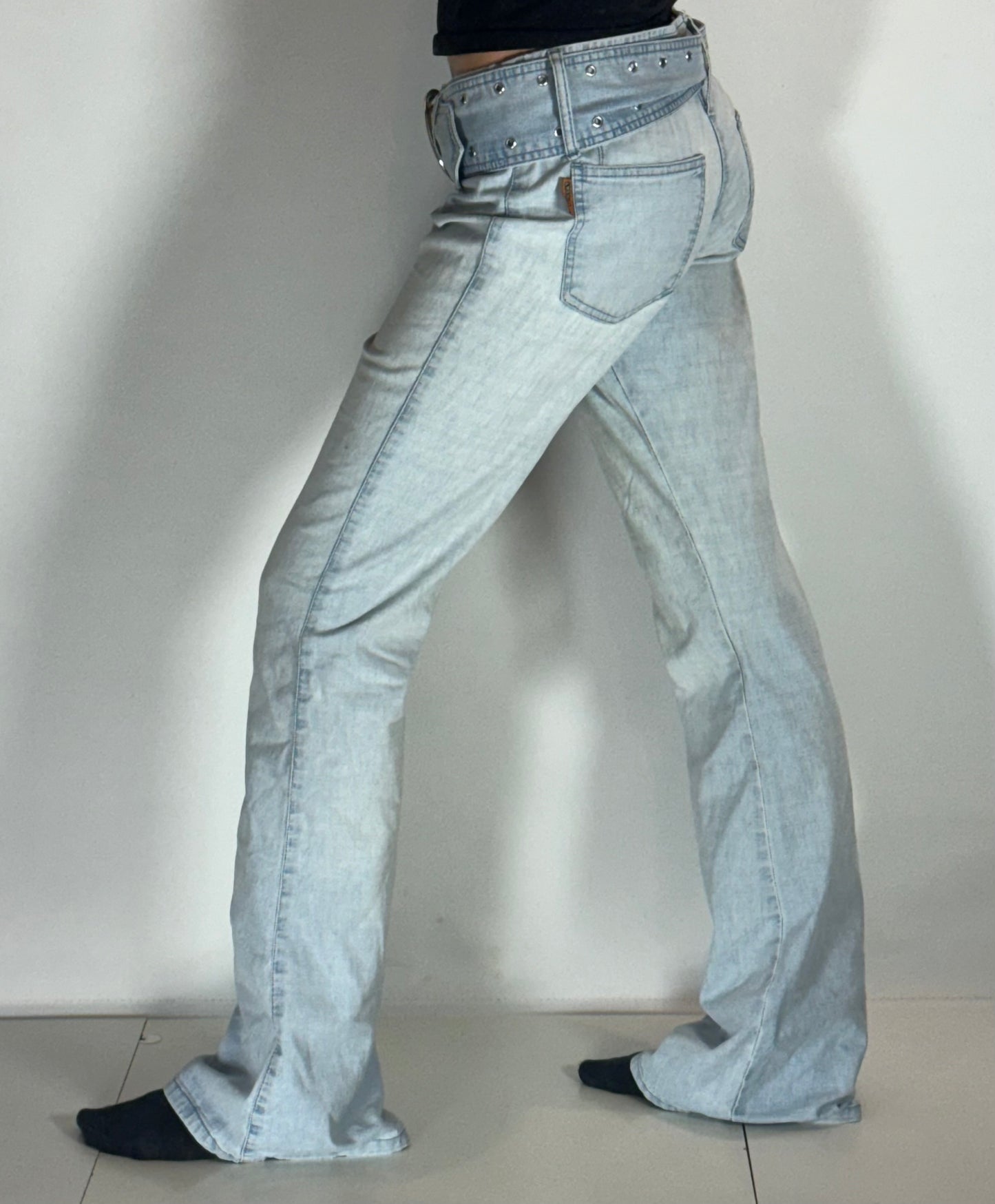 Lågmidjade jeans stl: M