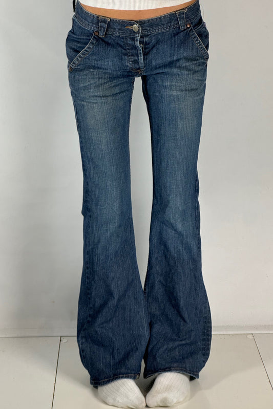 Lågmidjade jeans stl: XS