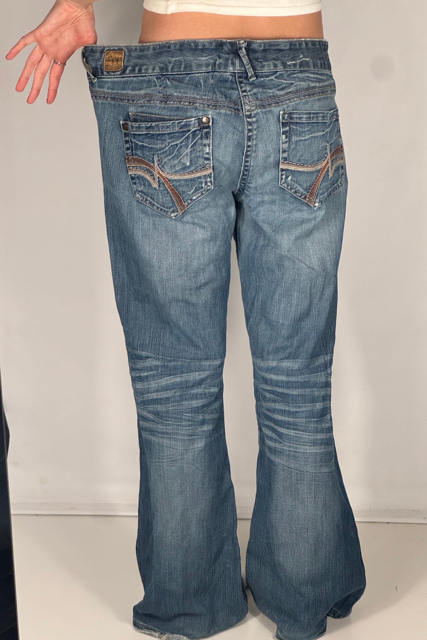 Lågmidjade jeans stl: L