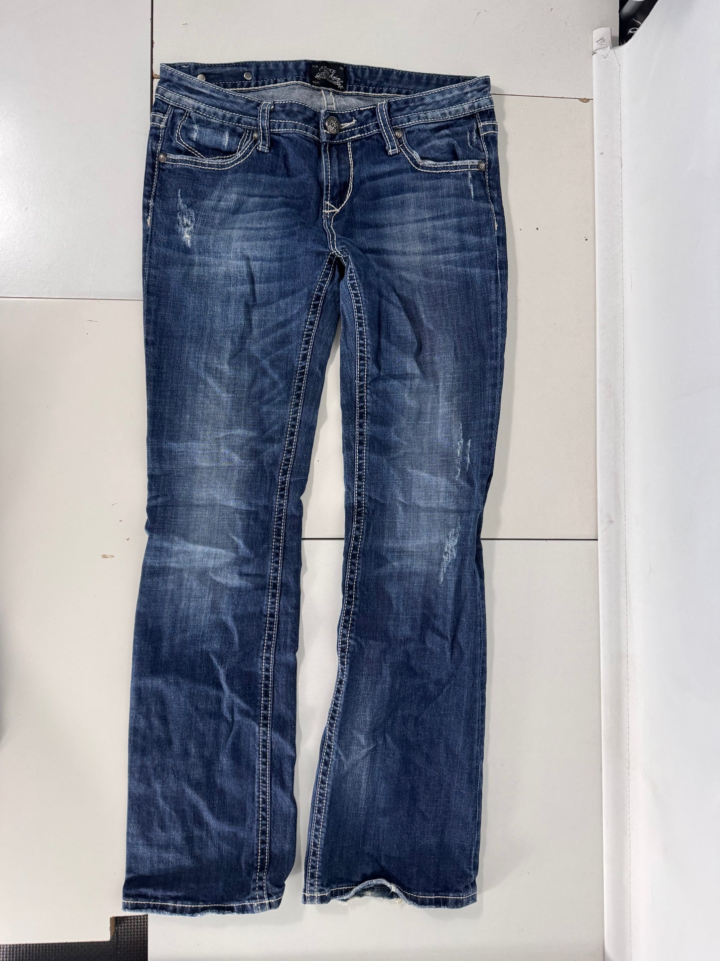 Lavtaljede jeans str: S