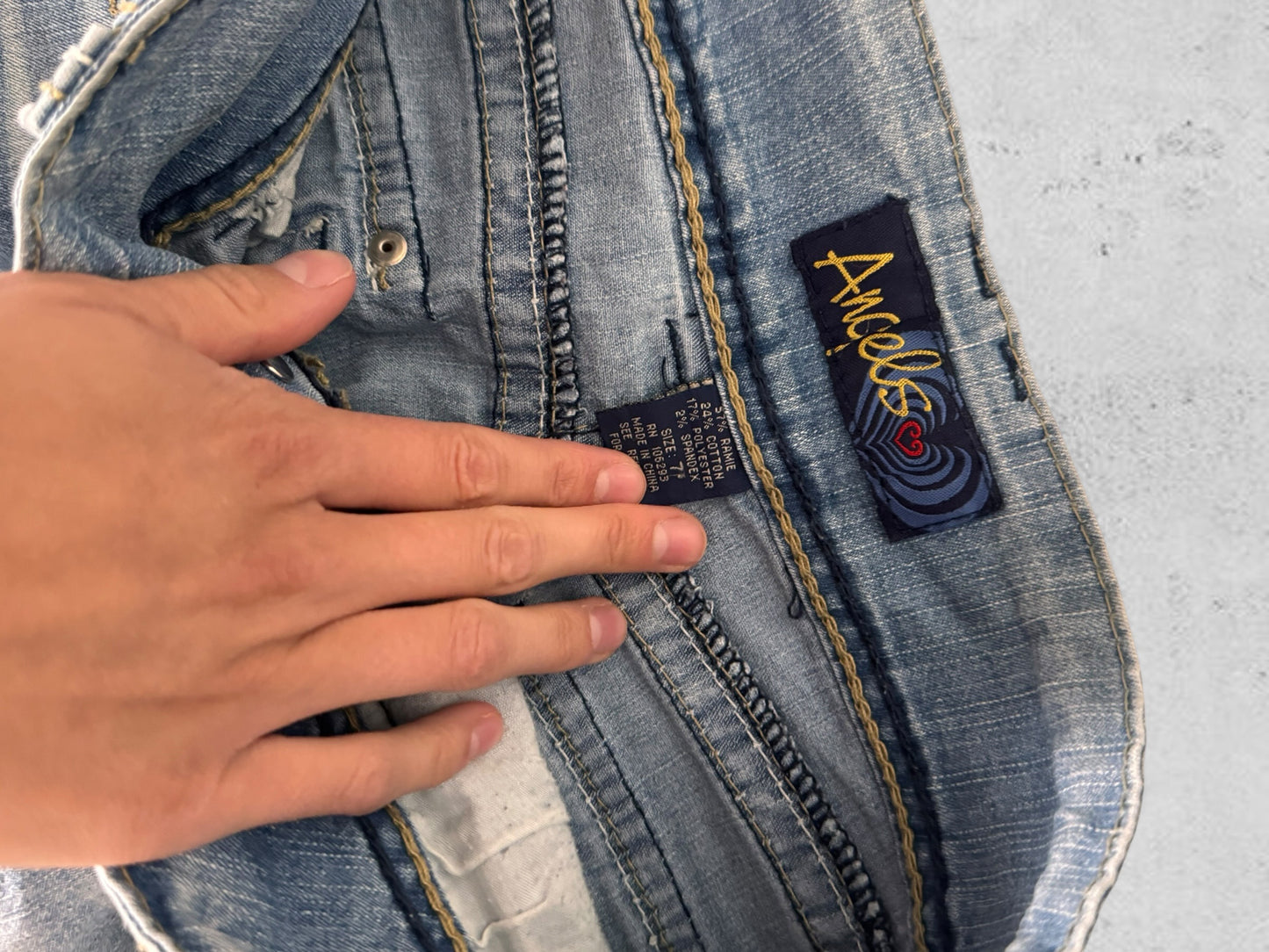 Lågmidjade jeans stl: S