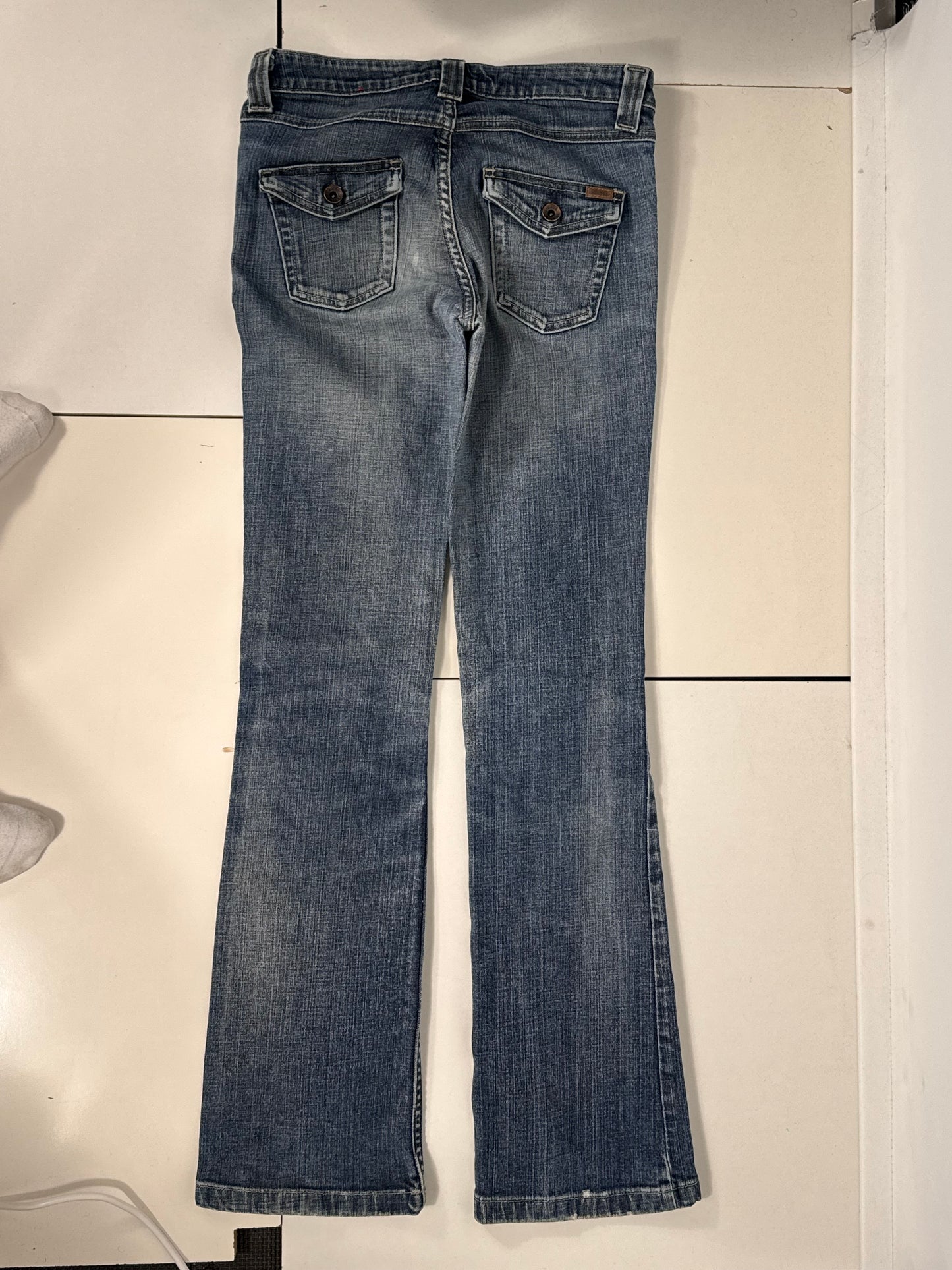 Lavt-sittende jeans str: XS