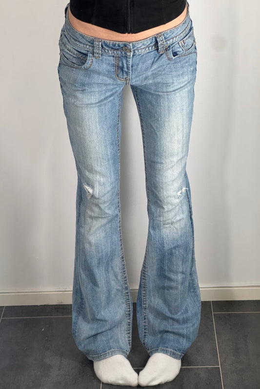 Lågmidjade jeans stl: S