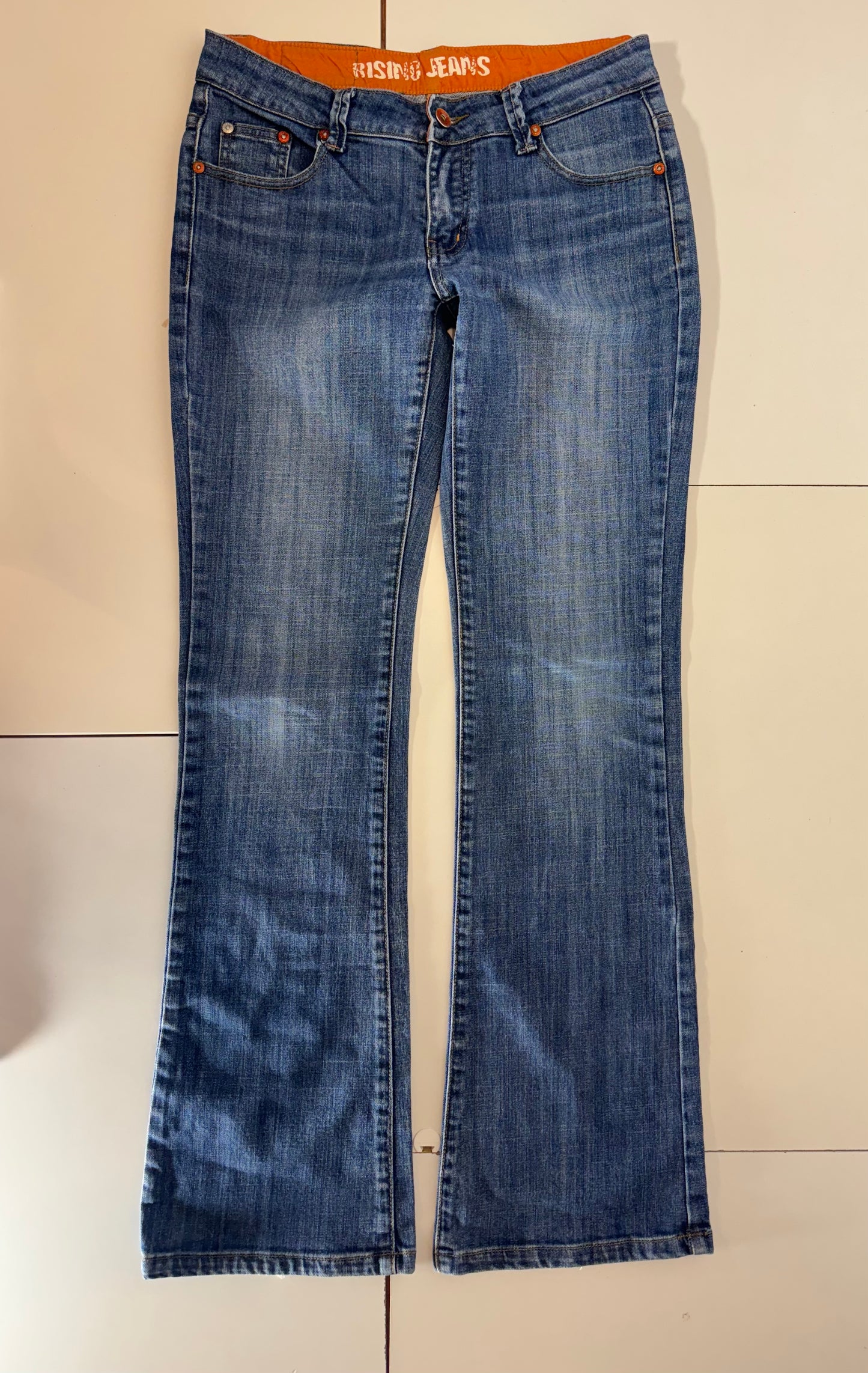 Lågmidjade jeans stl: S