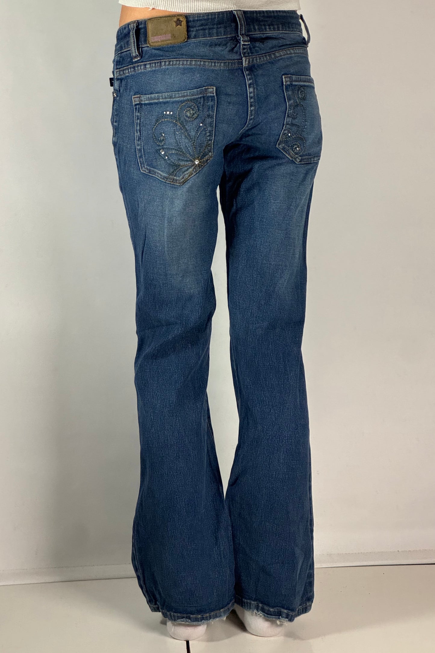 Lågmidjade jeans stl: XS