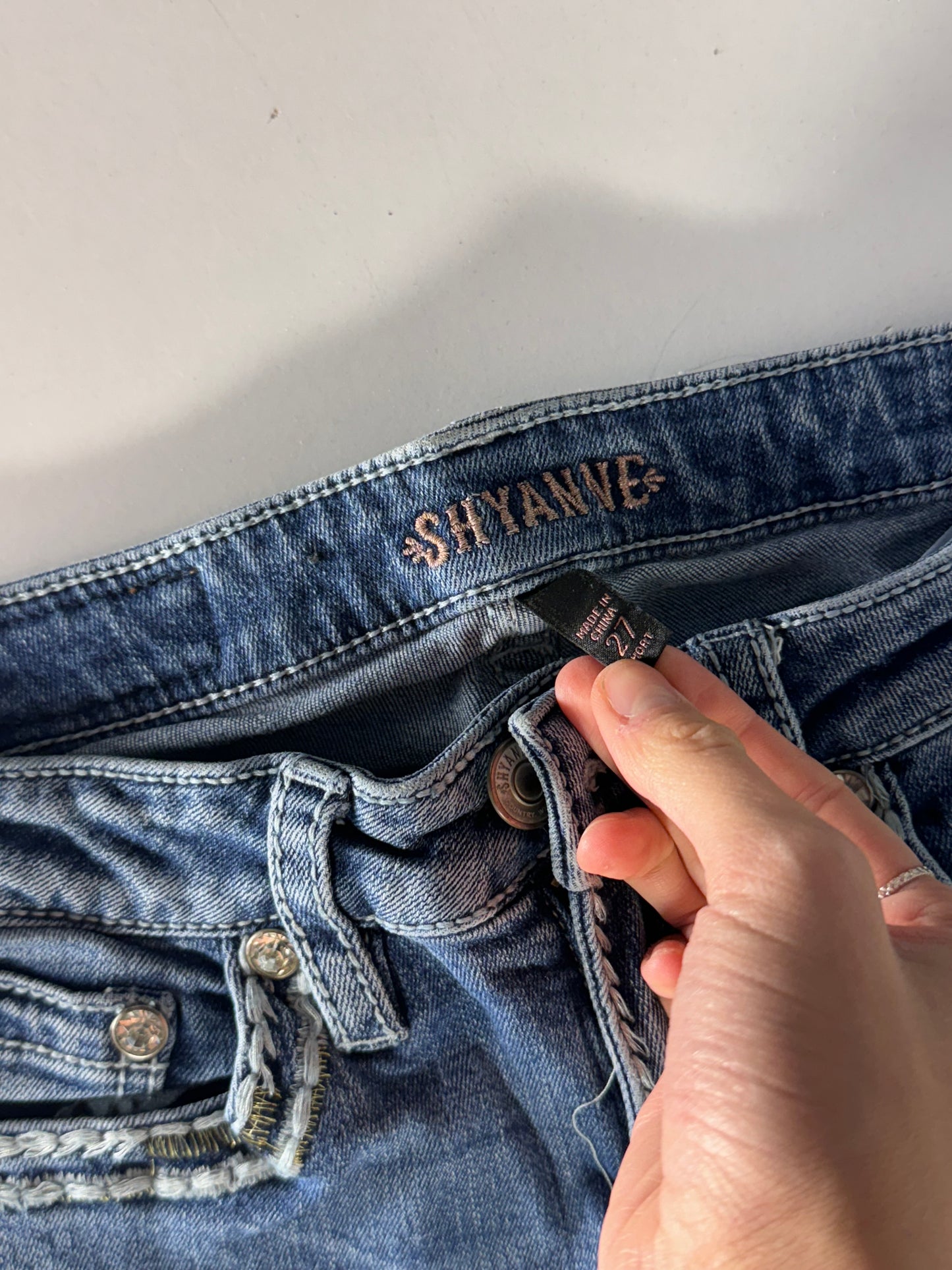 Lågmidjade jeans stl: XXS