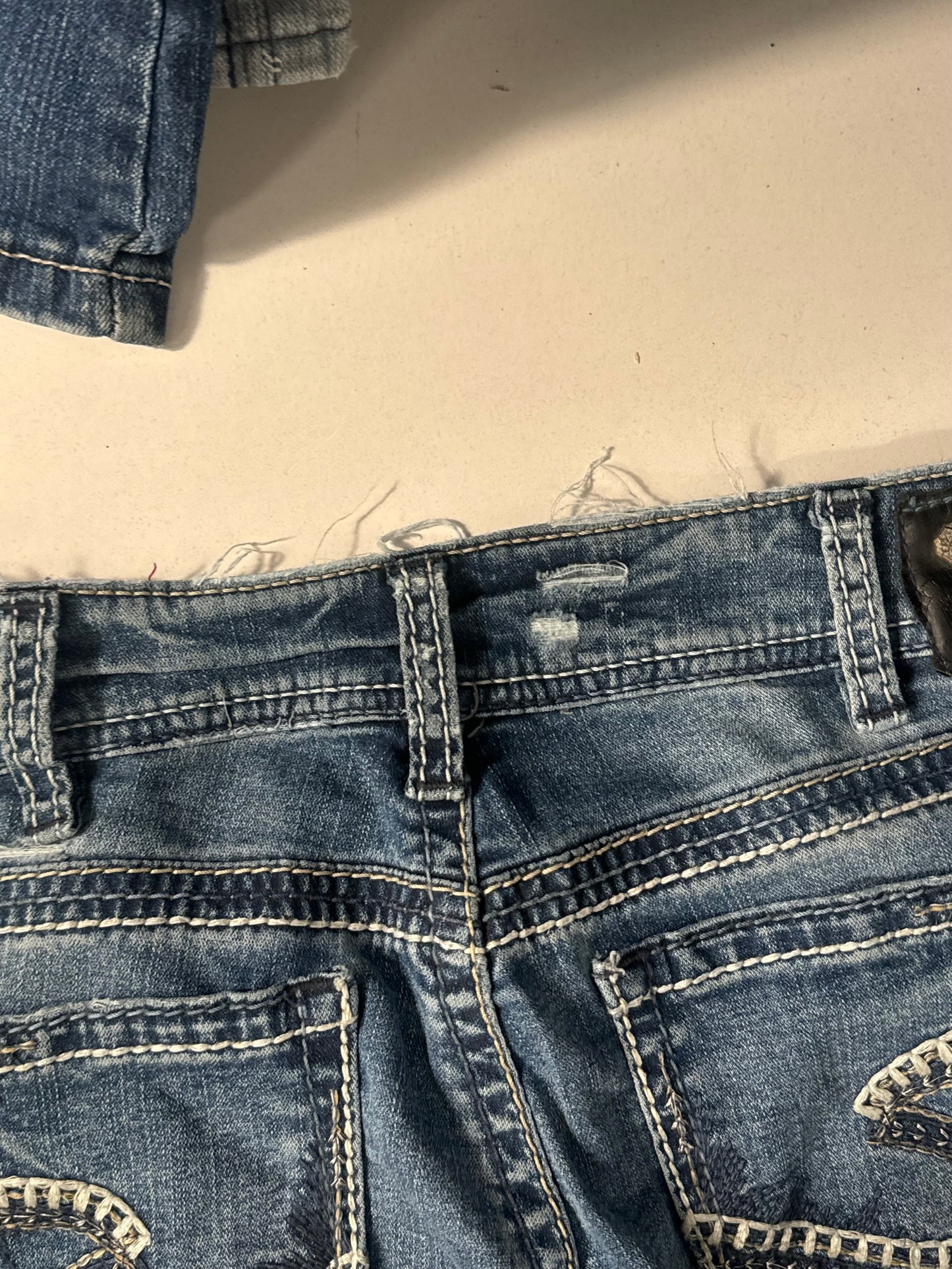 Lavtaljede jeans str: