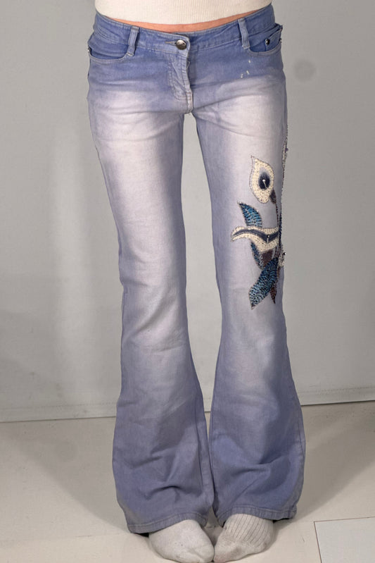 Lågmidjade jeans stl: XS