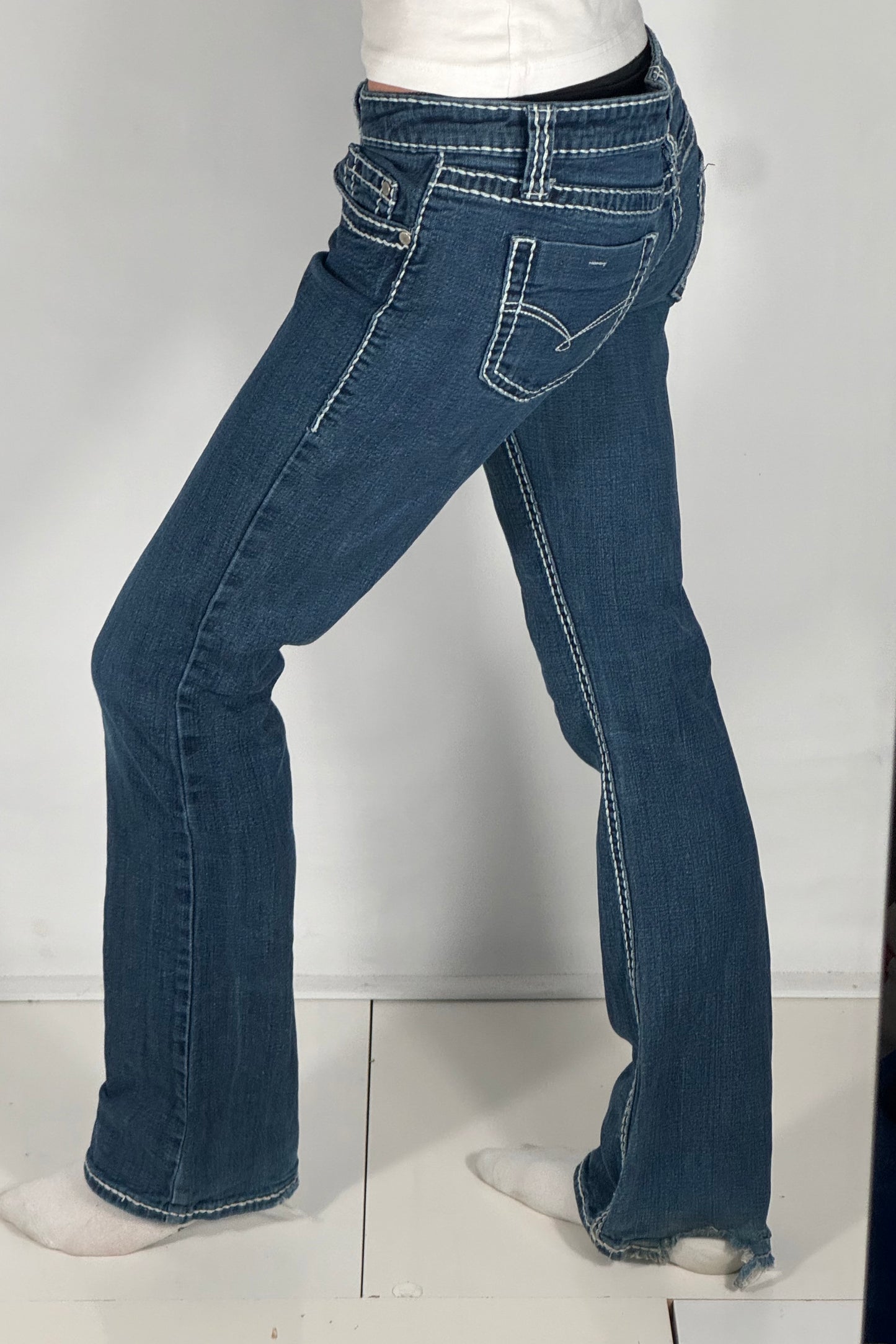 Lågmidjade jeans stl: S