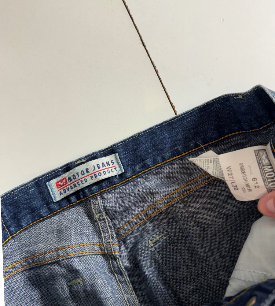 Lågmidjade jeans–stl: XS